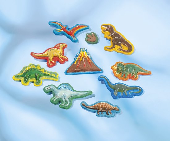 Houten roller - Dinosaurus | GROOT (12 cm) | Studio de Rijk