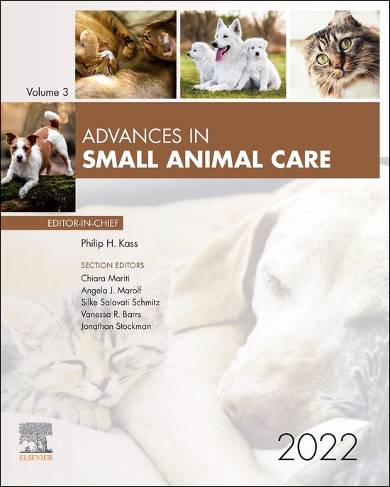 Advances Volume 3-1 - Advances in Small Animal Care, E-Book  ... - cover