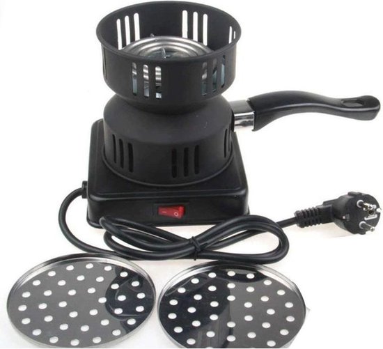 Borvat® Kolenbrander - elektrische kolenstarter - 650W - voor camping — afbeelding 3