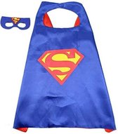 Superman Cape - Verkleedpak Kinderen - Superhelden - Verkleedkleding - Kostuum - Masker