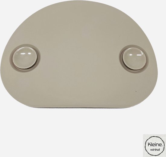 Placemat voor kinderen kinderservies baby bordje 2 zuignappen