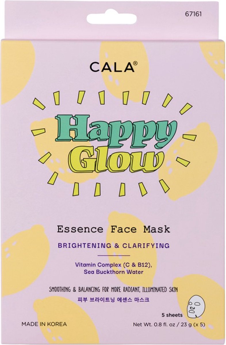Gezichtsmasker Happy Glow Cala