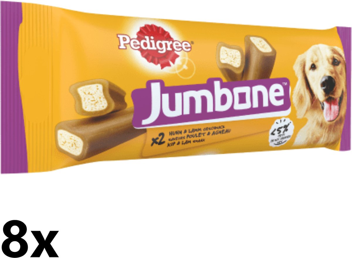 Pedigree - Jumbone - Medium Kip & Lam - 12x200g - Hondensnack