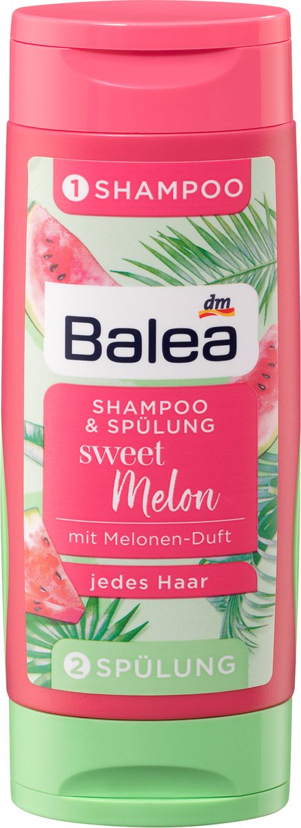 Balea Shampoo & Crèmespoeling Twinpack Sweet Melon, 100 ml