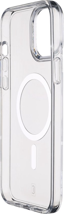 Cellularline Gloss Mag coque de protection pour téléphones portables 15,5 cm (6.1") Housse Transparent, Blanc
