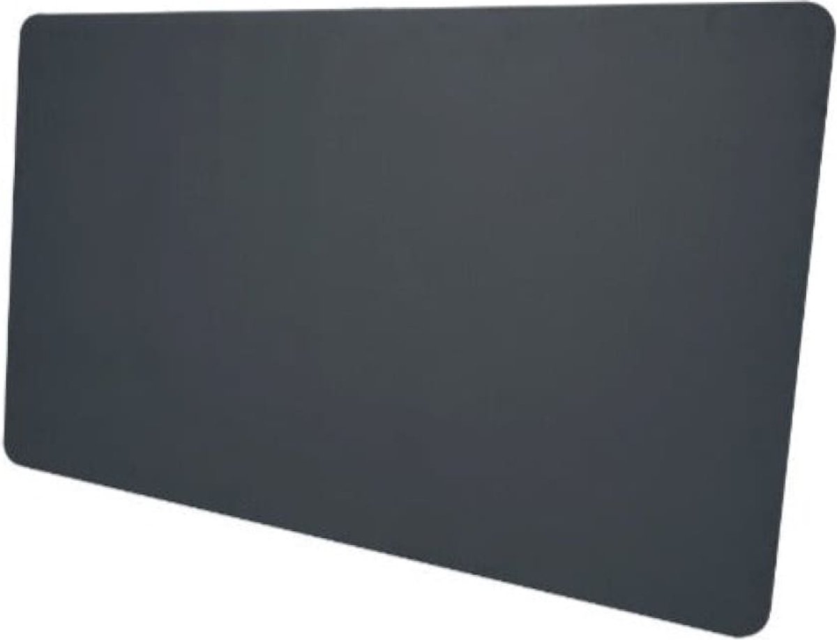 Akoestische Scheidingswand Bench/Duo werkplek Antraciet 180x55x2,8 cm