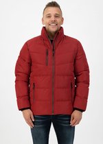 Veste d'hiver Kjelvik heren - veste d'hiver matelassée matelassée - Igor - rouge - taille S