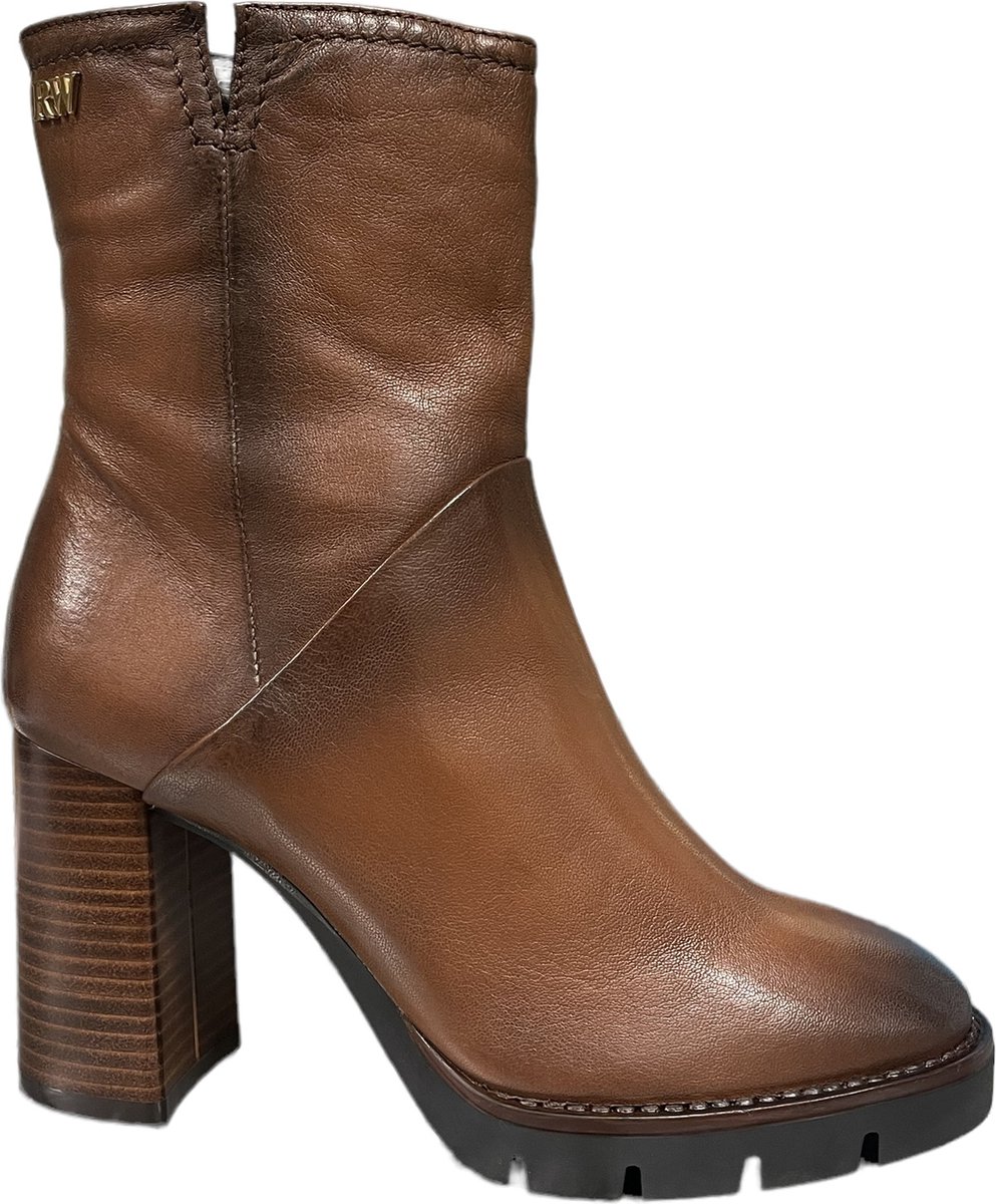 Riverwoods Glammy bruin - dames laarzen - bruine hakken - Vrouwlijke schoenen - Riverwoods laarzen - Damesschoenen