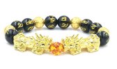 Feng Shui - heren armband - geluksbrenger - geluksarmband - geluk - 21 cm Amber Heart - 1 stuks