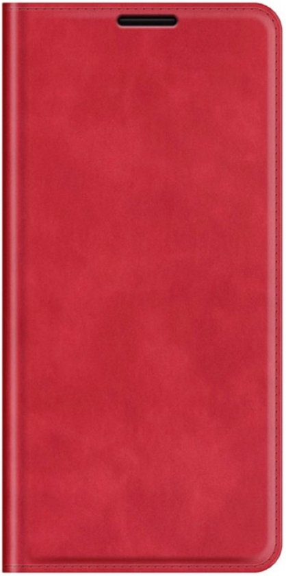 Casecentive - Magnetische Leren Wallet - iPhone 14 - rood
