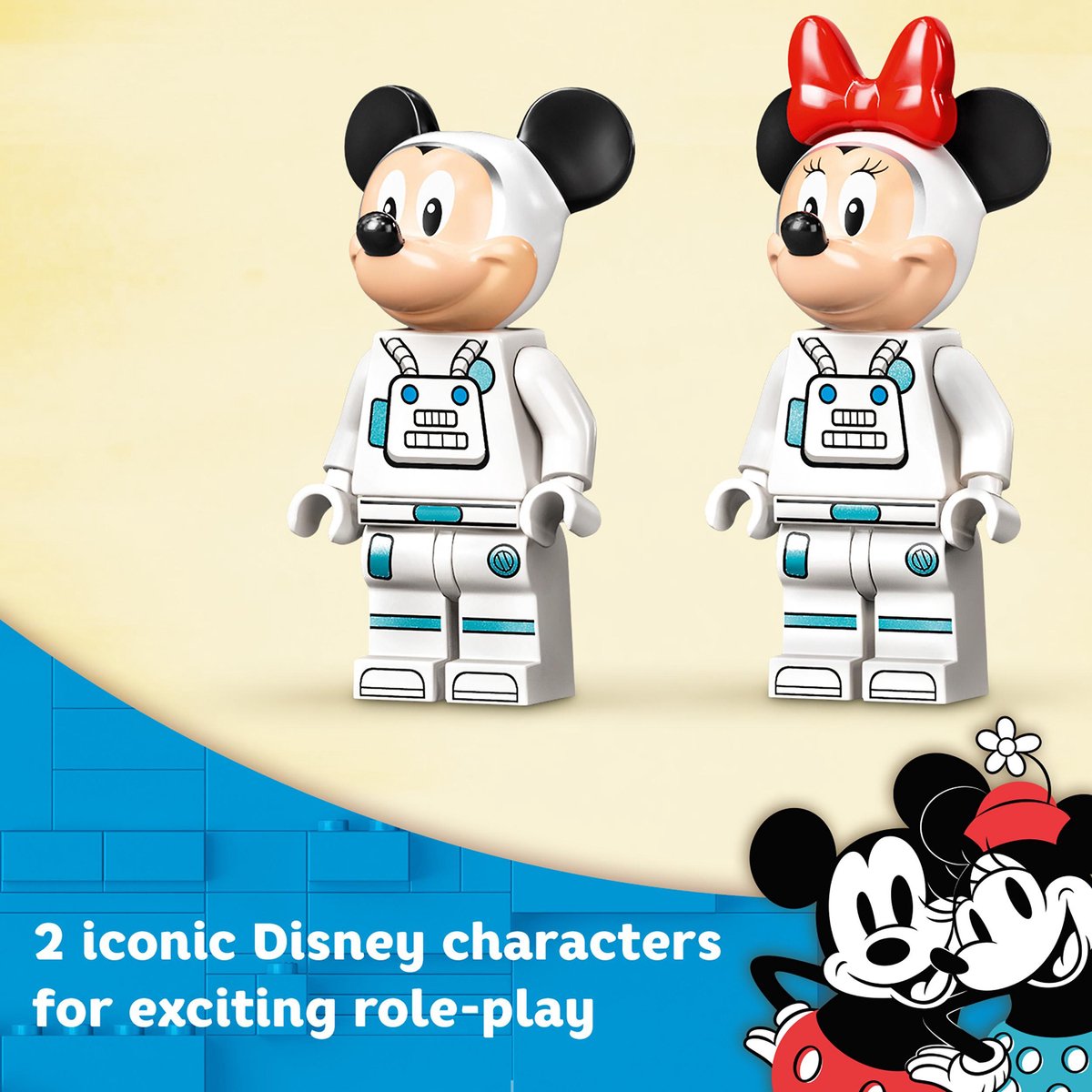 LEGO Disney Mickey and Friends Mickey Mouse & Minnie Mouse ruimteraket 10774 — afbeelding 8