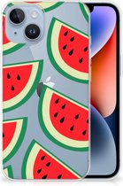 Telefoon Hoesje Geschikt voor iPhone 14 Hoesje Bumper Doorzichtig Watermelons