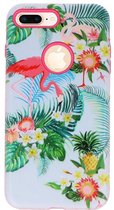 Hoesje Flamingo 3D Design Case geschikt voor Iphone 7/8 Plus