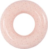 Bouée de natation Little Dutch, rose/ Fleurs Pink , 50 cm, +3 ans