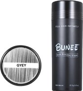 Bunee Hair Fiber - Haarpoeder - Haarverdikker - 55 g - Grey