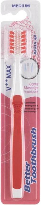 better toothbrush premium medium pink | bol.com