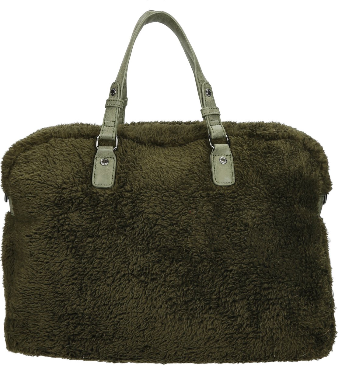 Enrico Benetti Teddy Luiertas / mombag / schoudertas 66655 - Olijf groen – foto 5