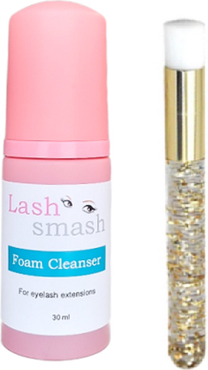 Lash Foam cleanser 30ml mild, geen parabenen, luxe