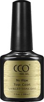 CCO Shellac No Wipe Topcoat - - Transparante kleur - 7.3ml - Vegan