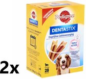 Pedigree - Dentastix Medium - 2x720g - 2 verpakkingen van 28 sticks