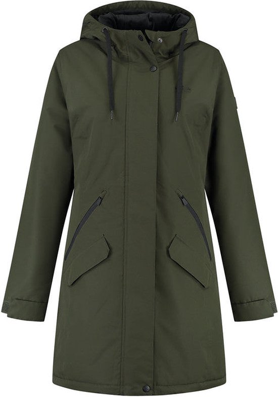 Kjelvik dames winterjas winterparka dames functionele winterjas