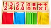 Montessori Speelgoed - Leren Rekenen - Educatief Ontwikkeling - Houten