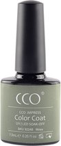 CCO Shellac - Gel Nagellak - kleur Moss 92248 - Groen - Dekkende kleur - 7.3ml - Vegan