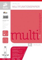 Multifunctioneel papier 7X kleuren, DIN A4, 120 g/m², wit, 50 vel
