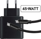 USB C Fast Charger + USB C naar USBC Oplaadkabel - 2 Meter Oplader Kabel - PPS Snellader