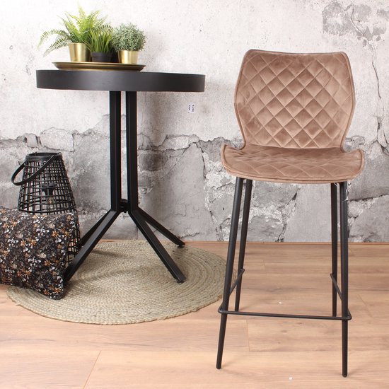 2dekans | Woltu Kinderstoel met Houten Poten en Rugleuning - - Kinderstoelen