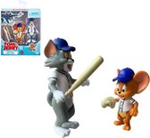 Tom en Jerry Speelset baseball spelers (ca 6-8 cm)
