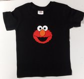 T-shirt met Elmo - Sesamstraat maat 122/128