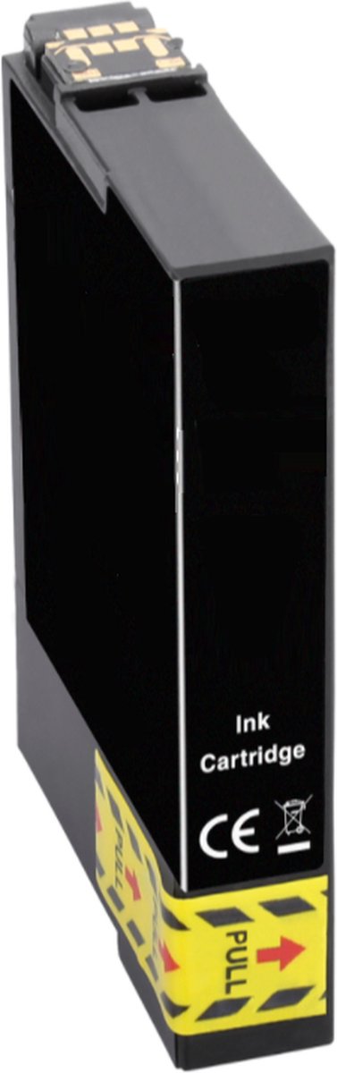 Huismerk geschikt voor Epson T0801 inktcartridge Zwart - PX650 - PX700W - PX710W - PX720WD - PX730WD - PX800FW - PX810FW - PX820FWD - PX820FWD