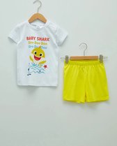Baby Shark T-shirt & short - Tweedelige set