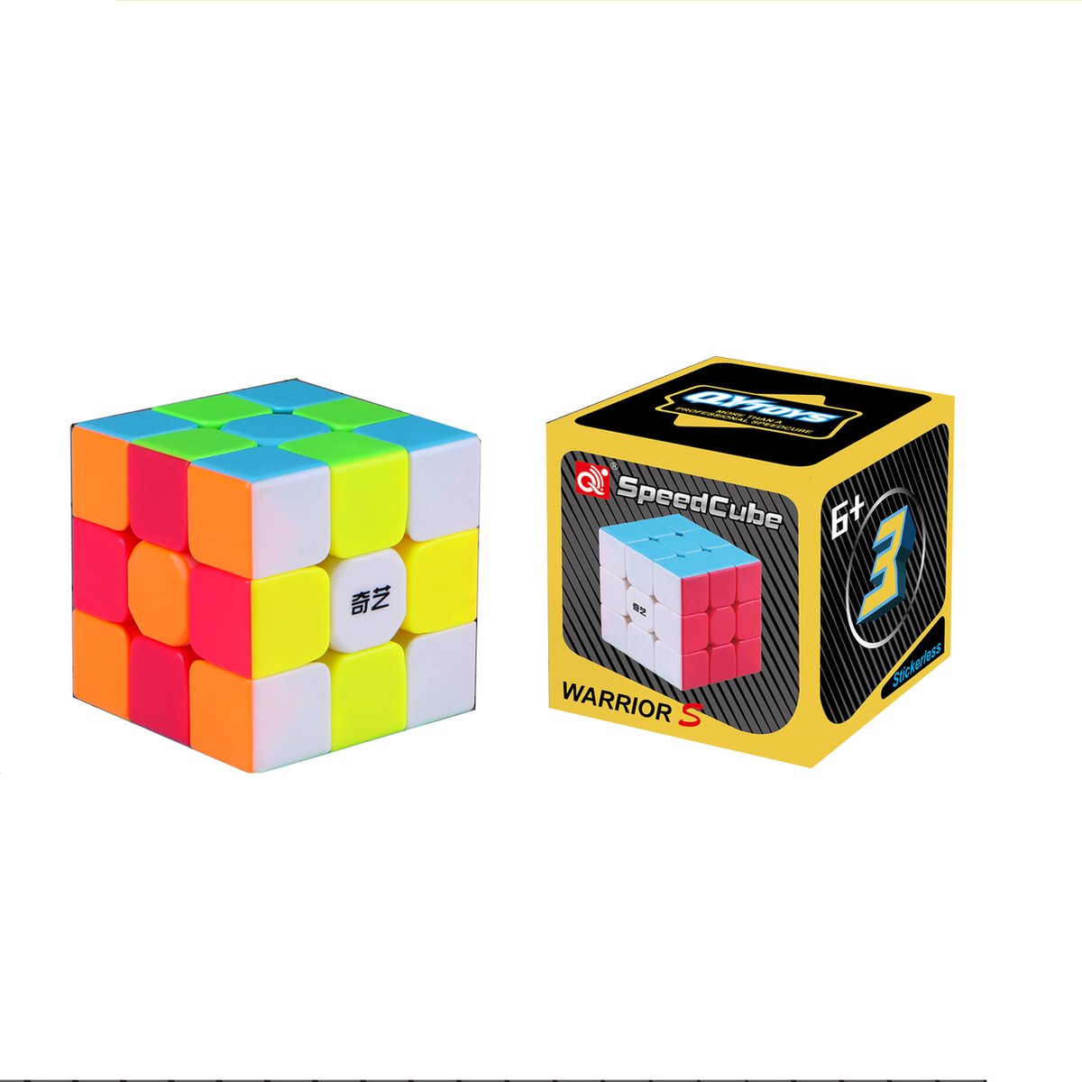 Rubiks Cube 3x3 kubus Speed Cube Fidget Toys Sinterklaas cadeau