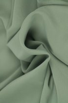 15 meter chiffon stof - Zilvergrijs - 100% polyester