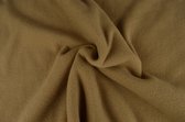 10 meter fleece stof - Beige - 100% polyester