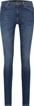 Supertrash - Spijkerbroek Dames Volwassenen - Broek - Jeans - High Waist - Blauw - 27