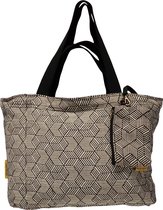 Mycha Ibiza - strandtas - weekendtas - handtas - rits - clutch - katoen – MYC220023