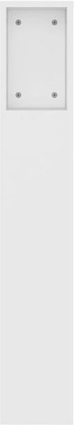 vidaXL Hoofdbordkast 160x18,5x104,5 cm wit, hoofdeindekast, hoofdbord kast, bedombouw kast, hoofdeindekasten, hoofdbord kasten, bedombouw kasten