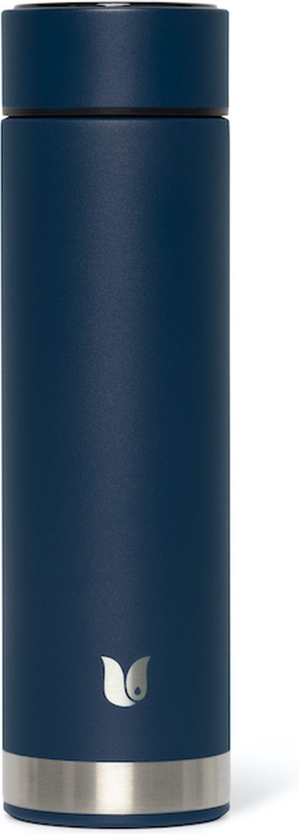 Retulp Ocean Thermosbeker - Thermosbekers - Thermosfles - 420 ml - Blauw - RVS