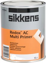 Sikkens Redox AC Multi Primer voor verzinkt staal, Aluminium, kunststofen koper - 1 L -  RAL 7042 Grijs