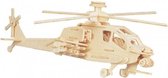 Bouwpakket Apache Helikopter- hout