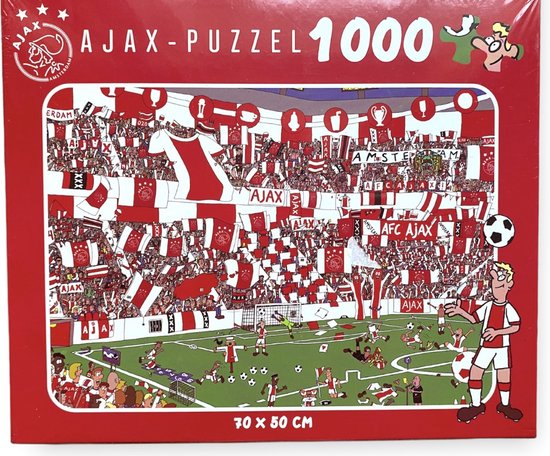 Ajax puzzel - 1000 stukjes - Legpuzzel - Voetbal - Ajax