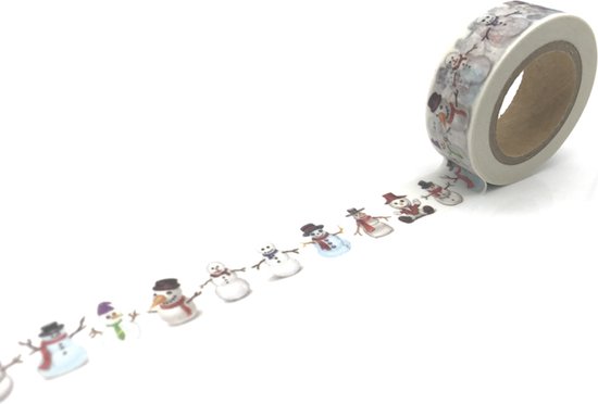 Nastro Adesivo Washi Tape INNSPIRO Uccelli Blu: Carta Di Riso 15mm X 10m, Decorazione Creativa, Riavvolgibile, Serie Oltremare - 2
