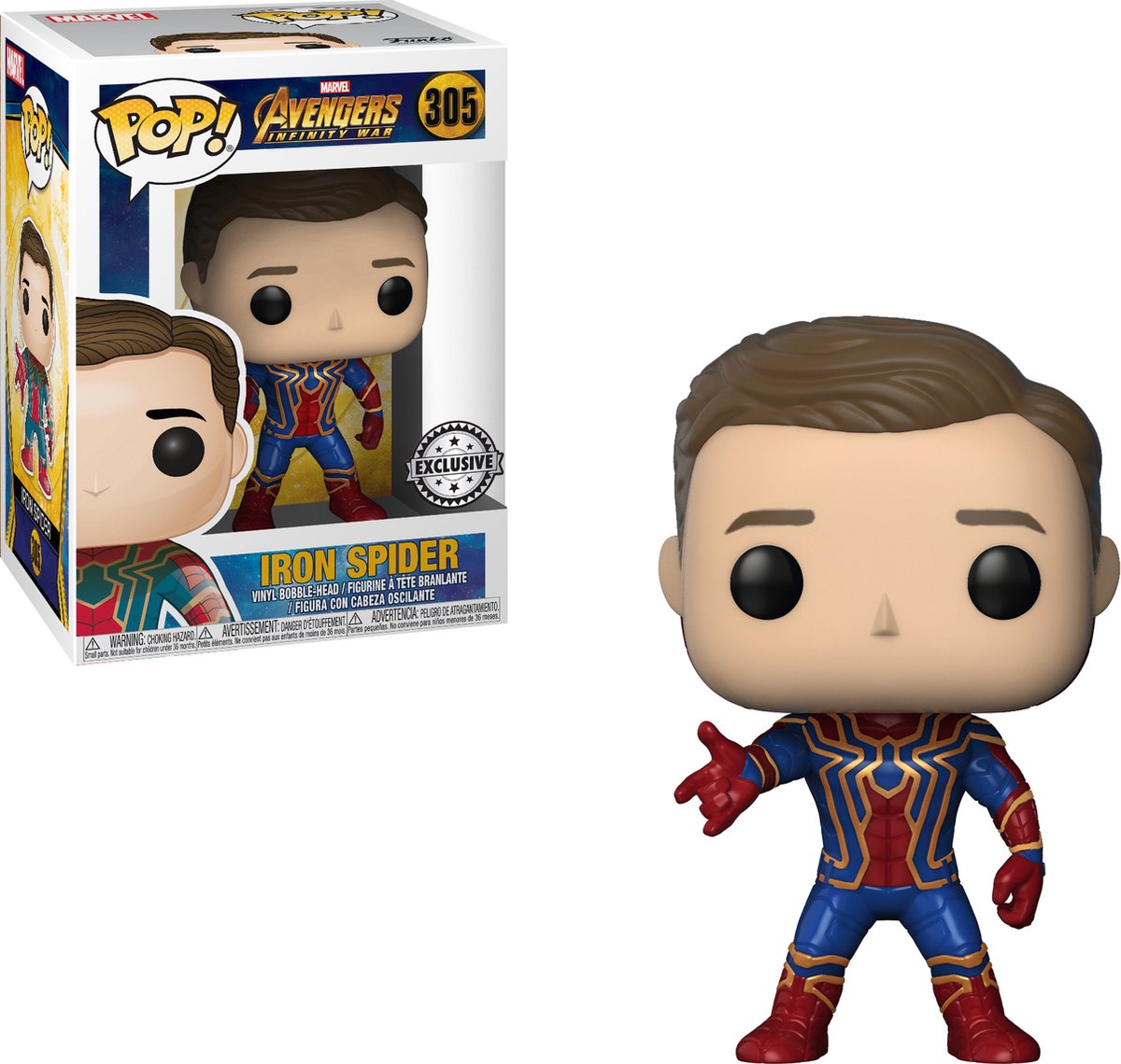 Funko Pop! Avengers Iron Spider - #305 Verzamelfiguur