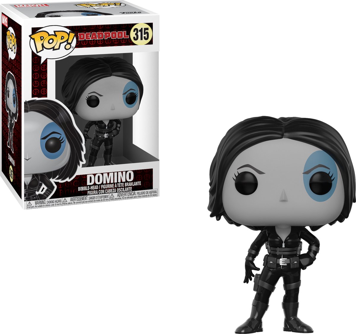 Funko Pop! Deadpool Domino #315 - Verzamelfiguur