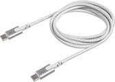 Xtorm USB-C naar USB-C kabel - 240W Power Delivery kabel - 2 meter - Wit