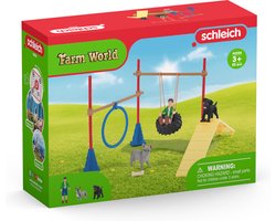 foto van schleich FARM WORLD - Speelplezier voor honden - Speelfigurenset - Kinderspeelgoed voor Jongens en Meisjes - 3 tot 8 jaar - 18 Onderdelen