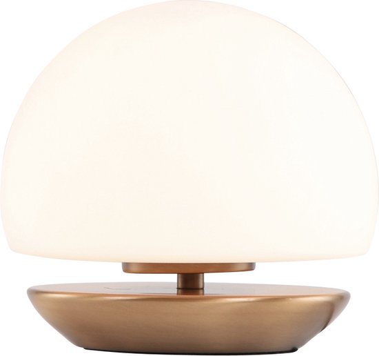 Steinhauer Ancilla - Tafellamp Klassiek  -  - H:16.5cm - Ø:16.5cm - G9 - Voor Binnen - Metaal - Tafellampen - Bureaulamp - Bureaulampen - Slaapkamer - Woonkamer - Eetkamer